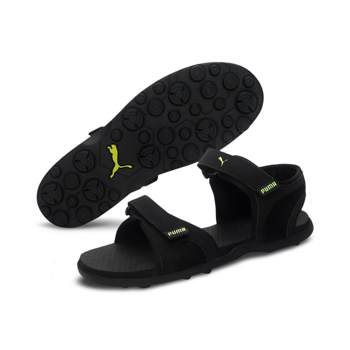 Buy Charcoal Grey Sandals for Men by Puma Online | Ajio.com-anthinhphatland.vn
