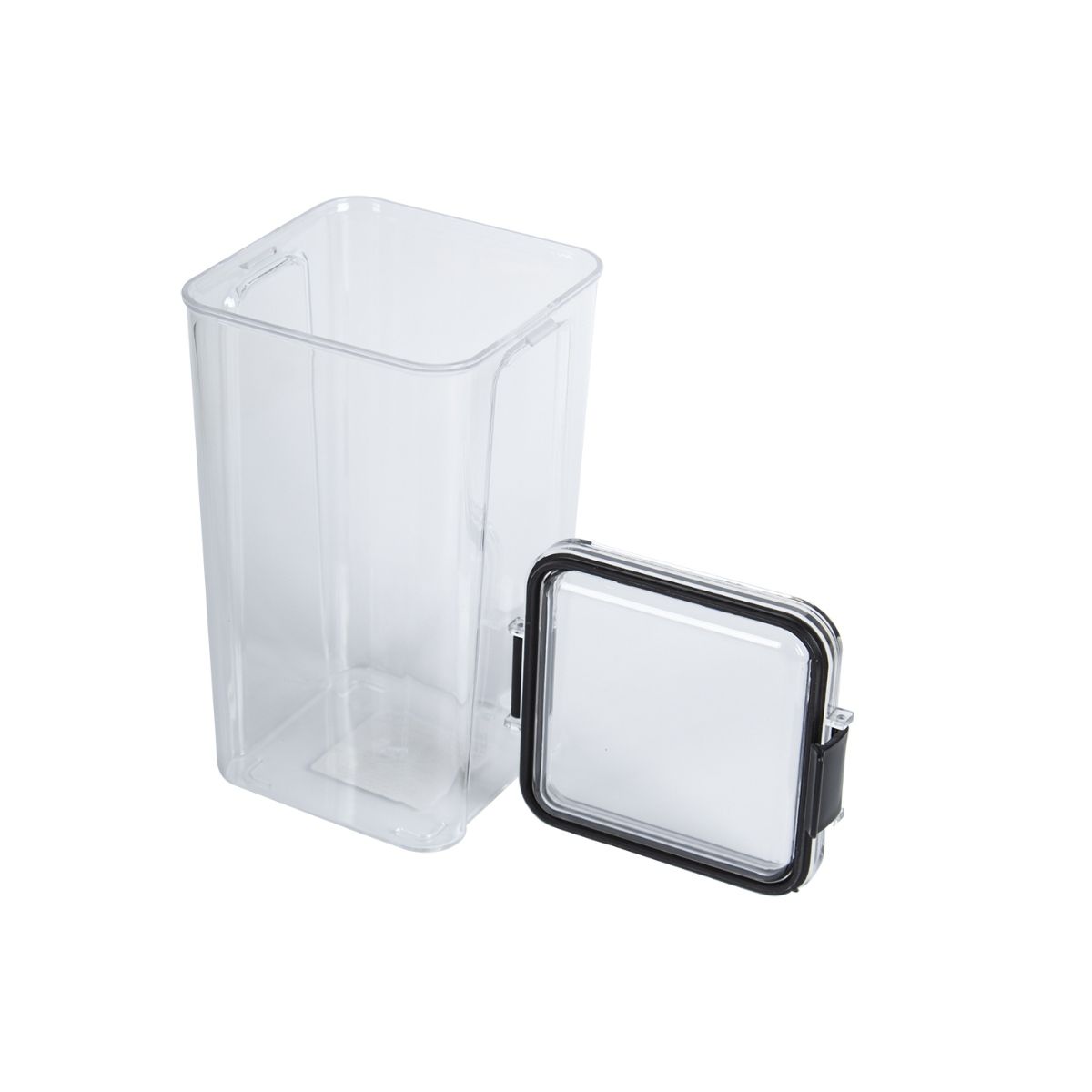 Voncasa Transparent Square Transparent Airtight For Kitchen Storage Box