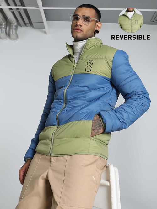 Puma Jacket Slim Fit Down Jacket Mens Buy Puma X One8 Men Green