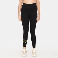 Enamor Womens A603-antimicrobial & Sweat Wicking Active Balance Workout  Leggings-dry Blood