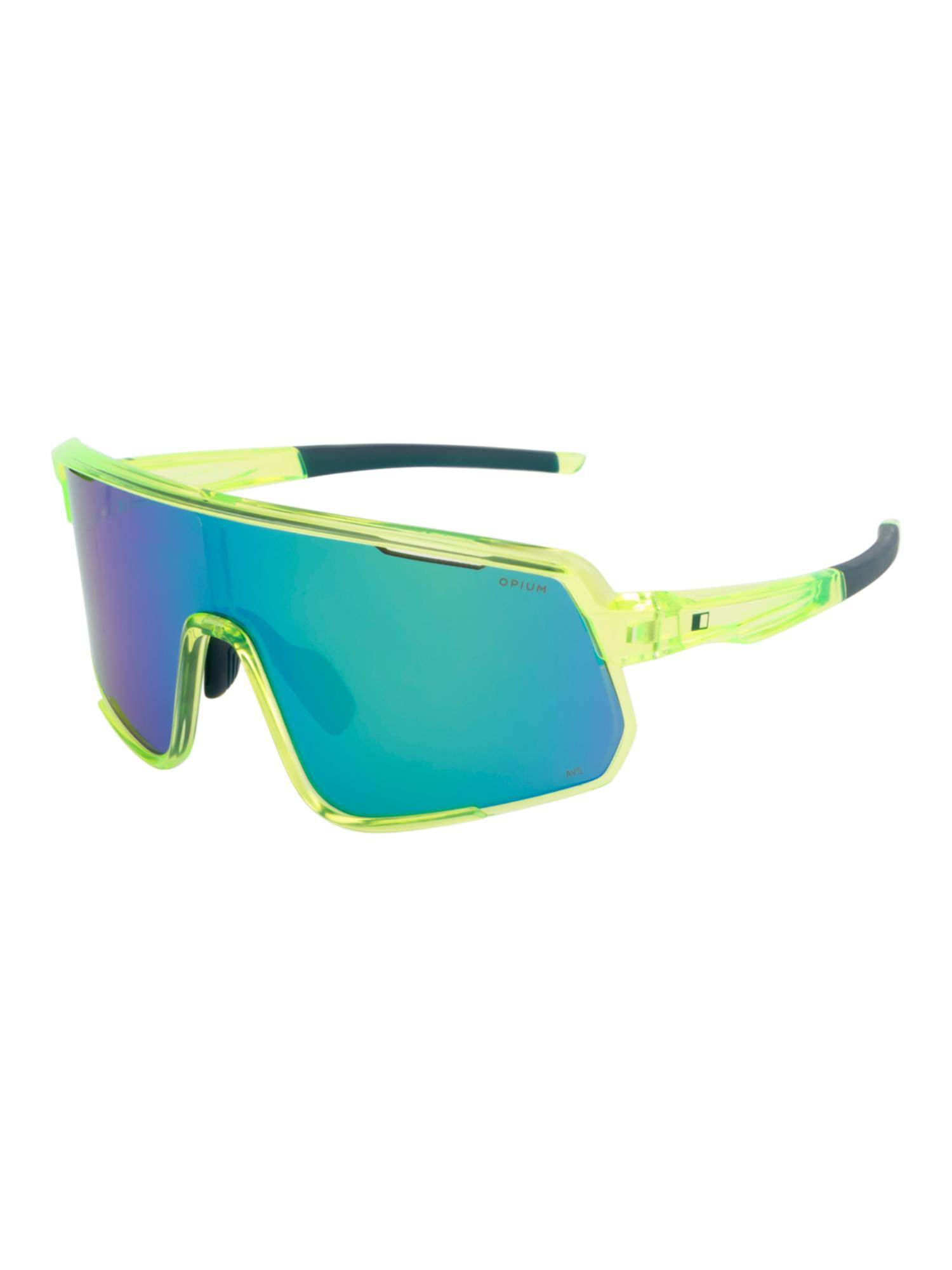 Opium Eyewear Men UV Protection Shield Multi-Color Lens Sunglasses (137)