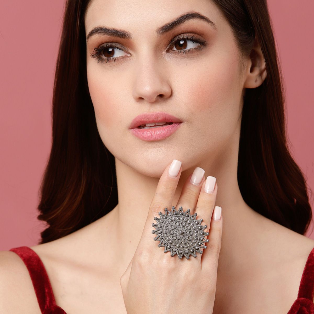 Buy Trendy Alloy Women's Finger Ring Online at Best Prices in India -  JioMart.