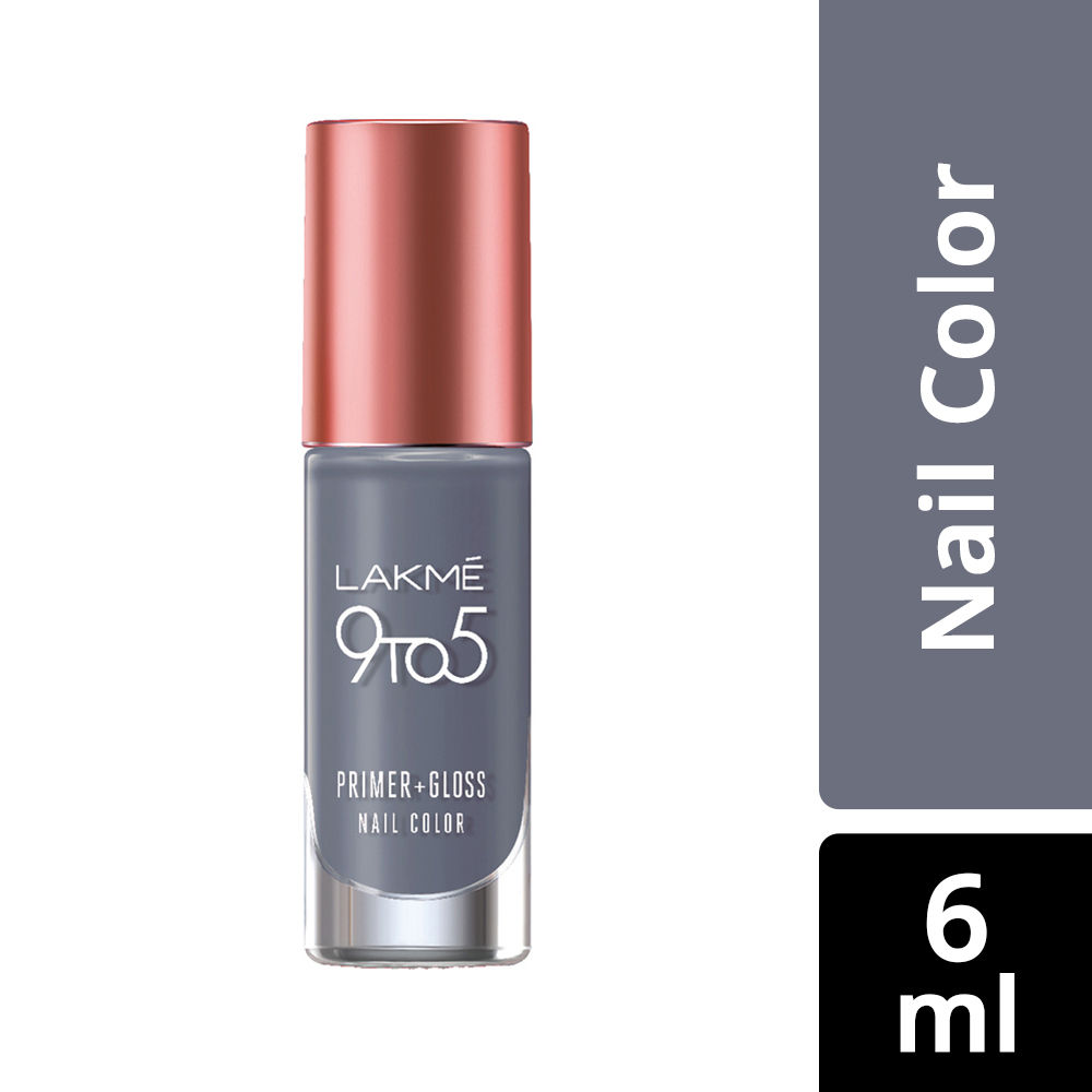 lakme 9 to 5 nail polish coral glow