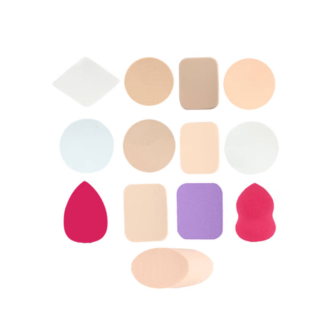 Gorgio Professional13 In1Multi Shape BlenderMakeup ApplicatorSponge - GBB0045(Color Shape May Vary)