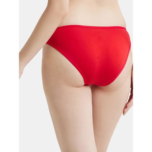 Jockey SS02 Women's Super Combed Cotton Elastane Stretch Low Waist Bikini  with Concealed Waistband and StayFresh Treatment (Colors & Prints May Vary)