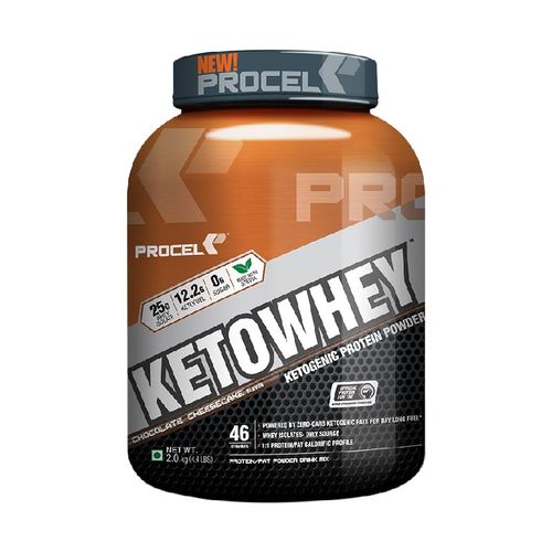 Procel Ketowhey Keto Whey Isolate Chocolate Cheesecake Protein