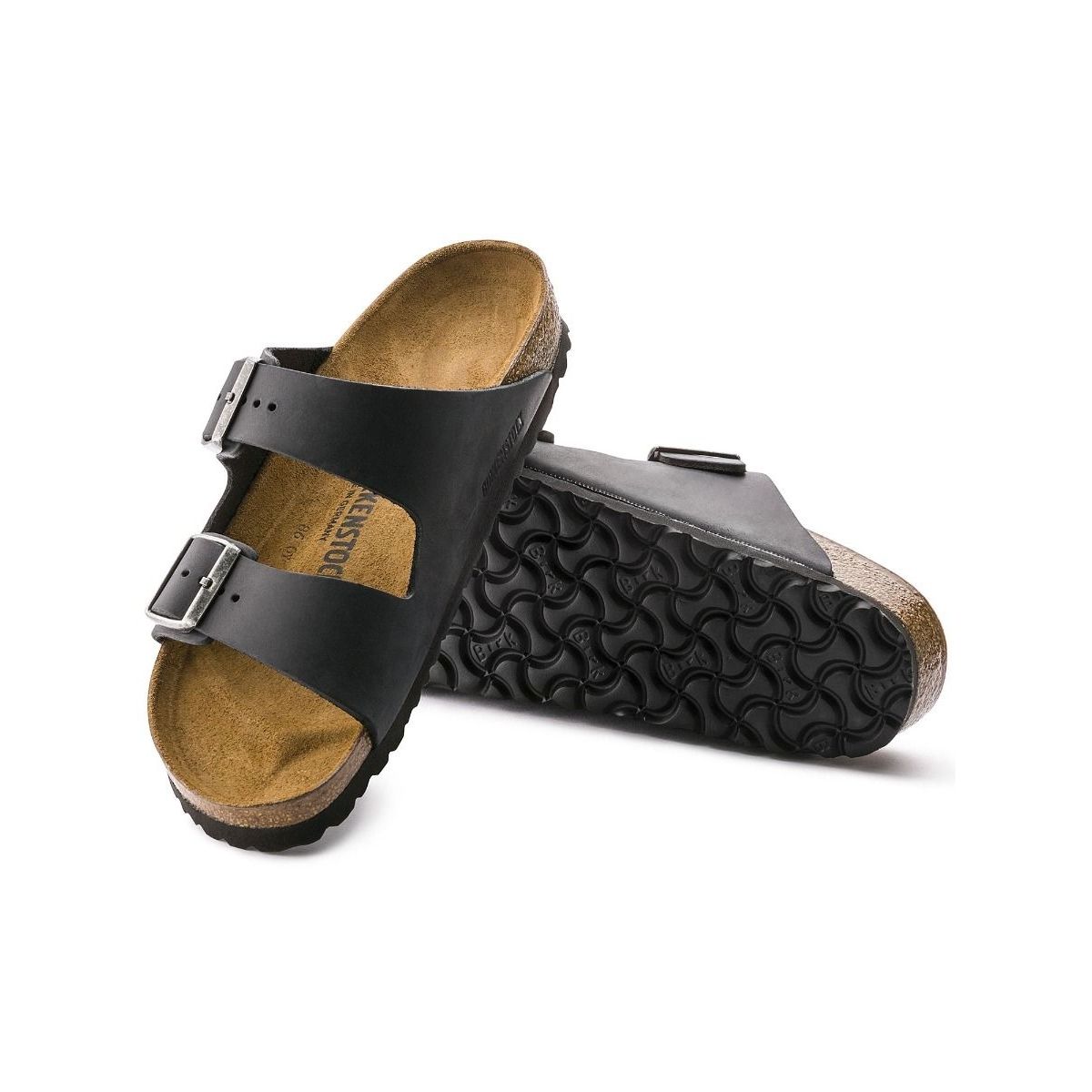 Black birkenstock flip discount flops