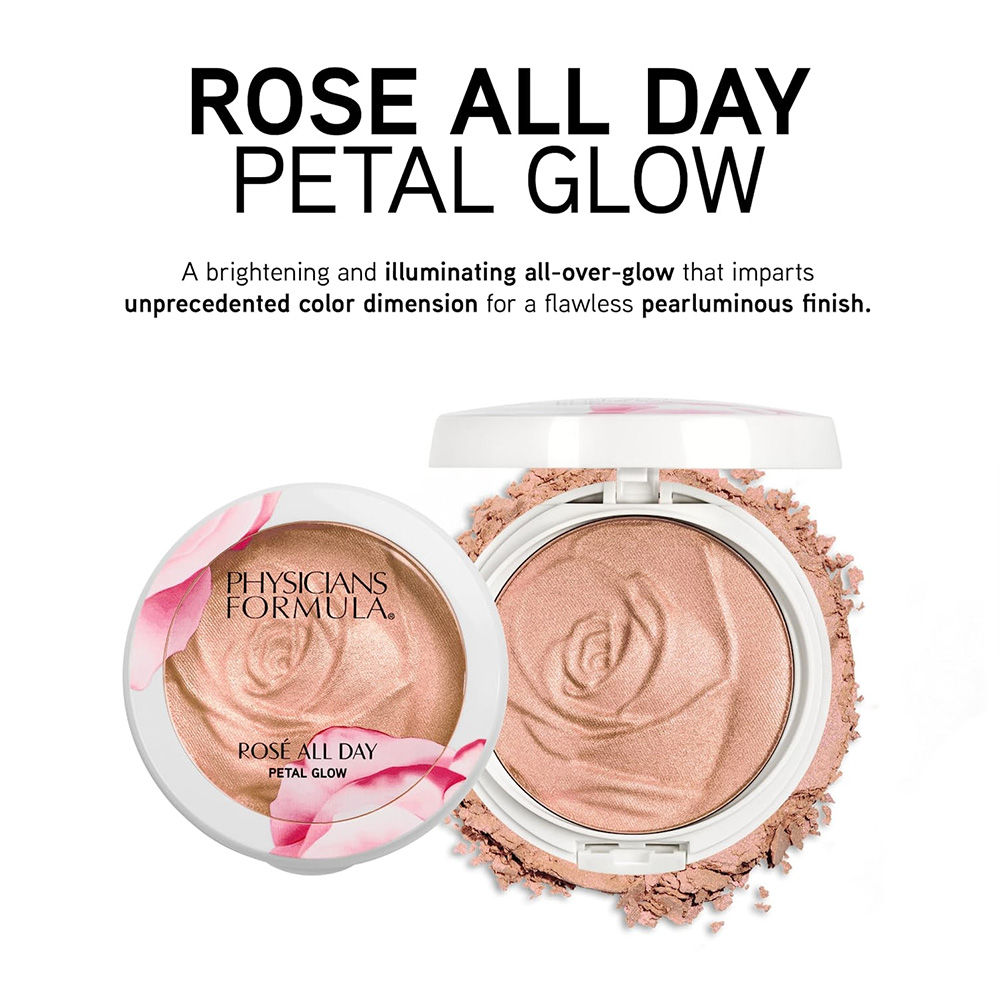 Physicians Formula Rose All Day Set & Glow Setting Powder Soft Petal