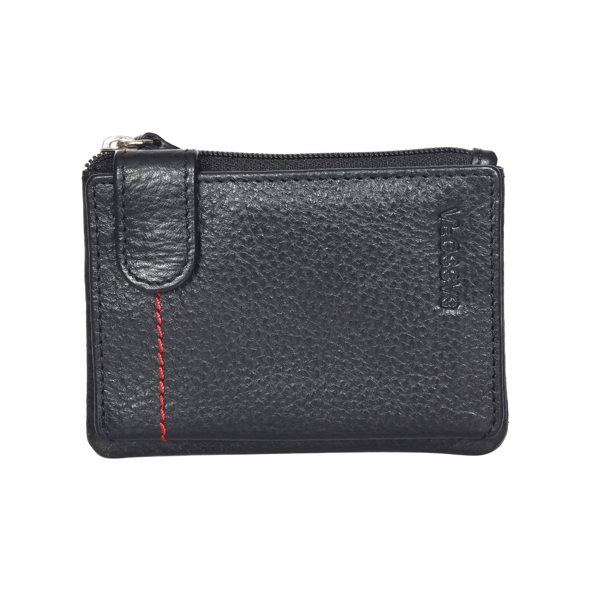 Sassora Black Premium Leather RFID Travel Wallet (S)