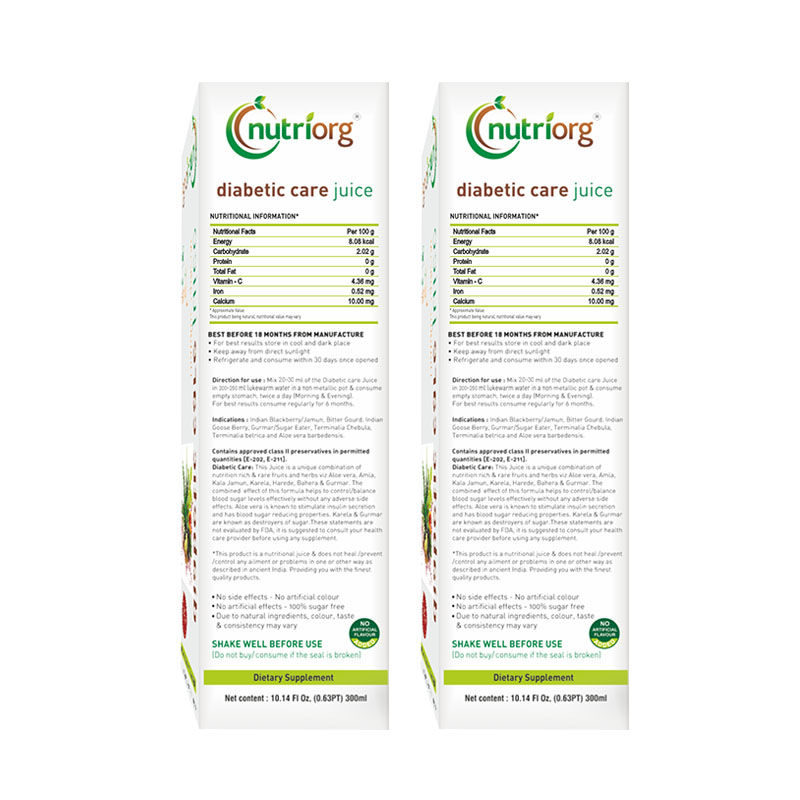 Buy Diabetic Care Juice Pack Of 2 Online