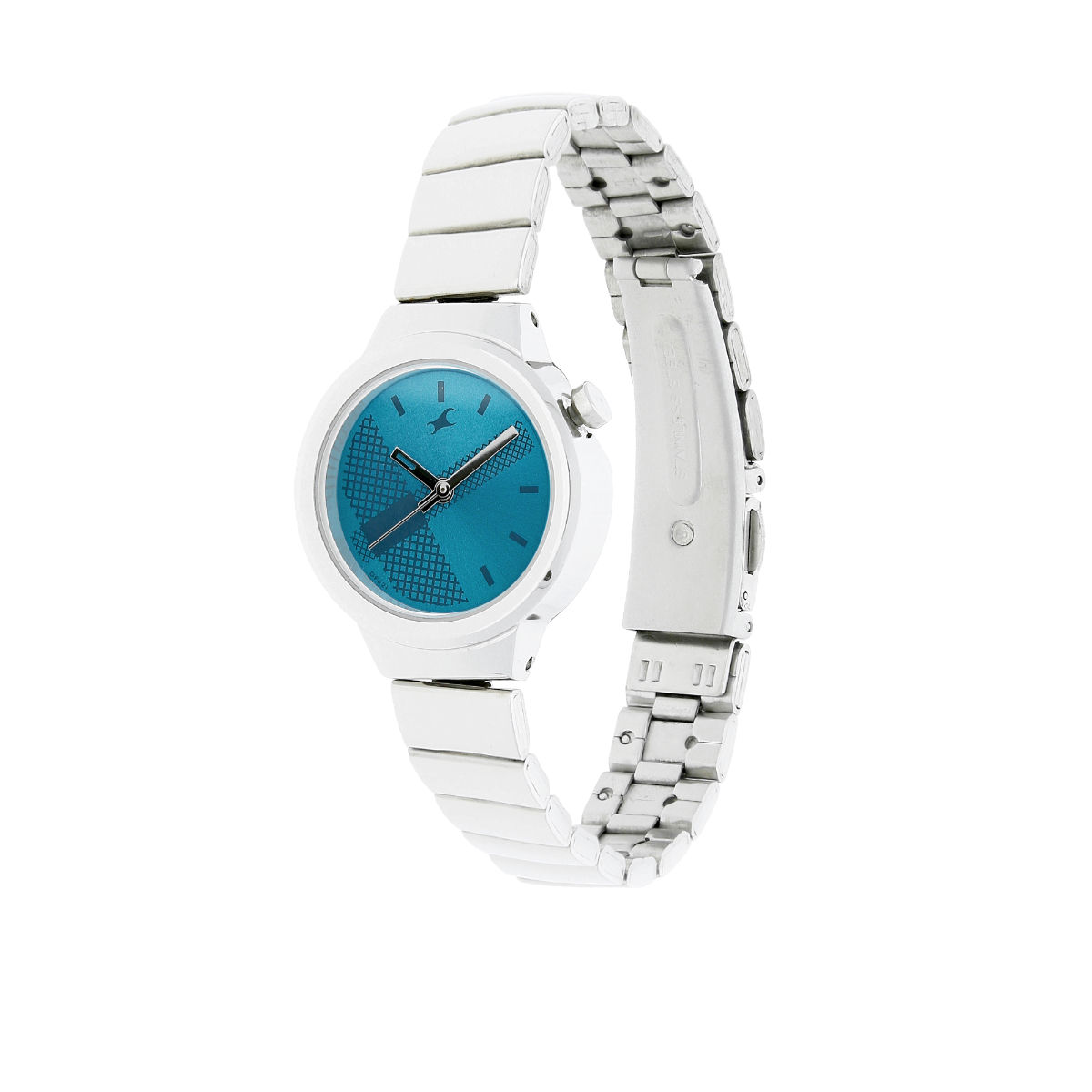 fastrack blue dial watch