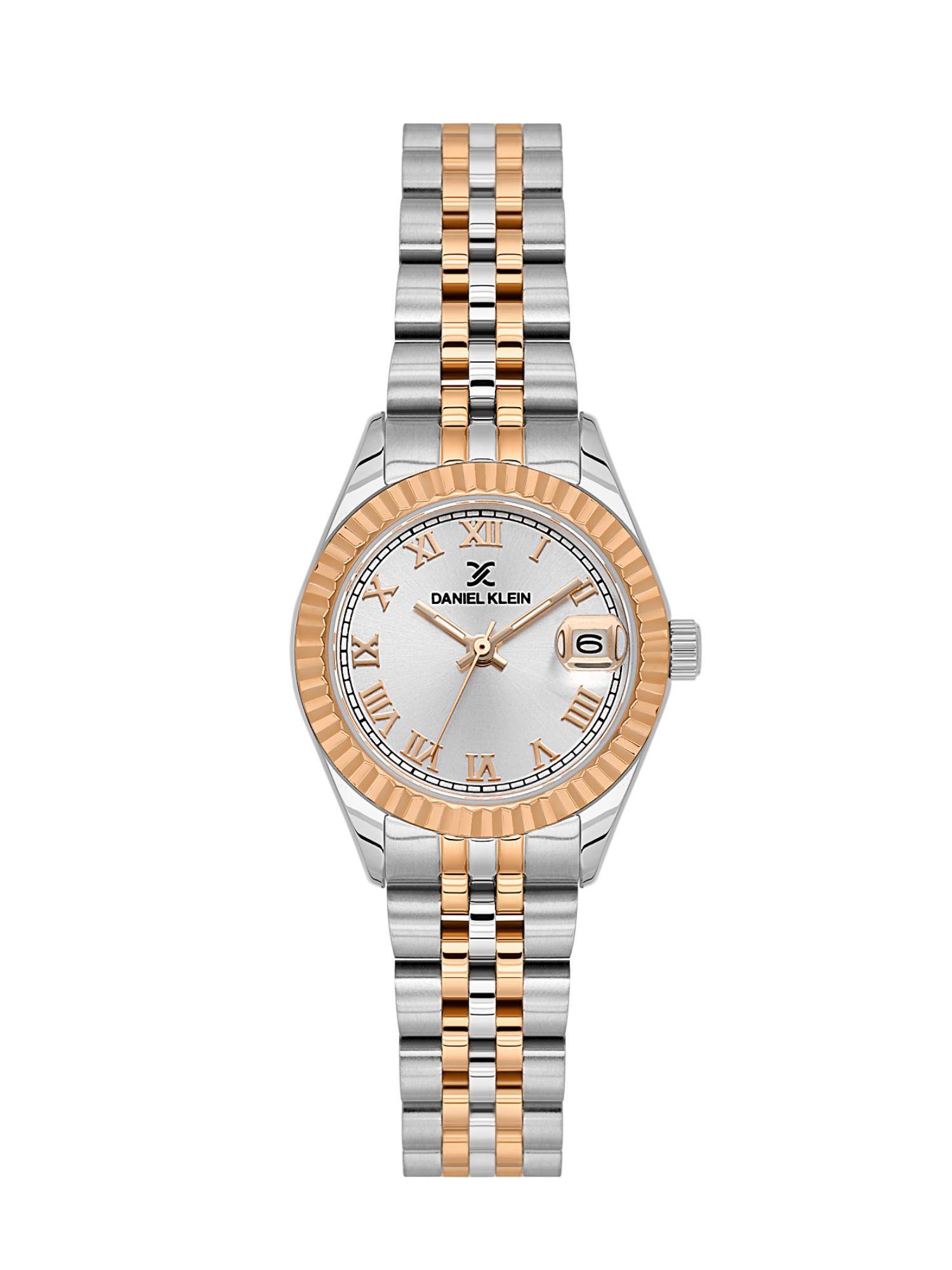 Daniel Klein Women Sleek & Stylish Premium Design Silver Dial Analog Watch - DK.1.14097-5 (M)