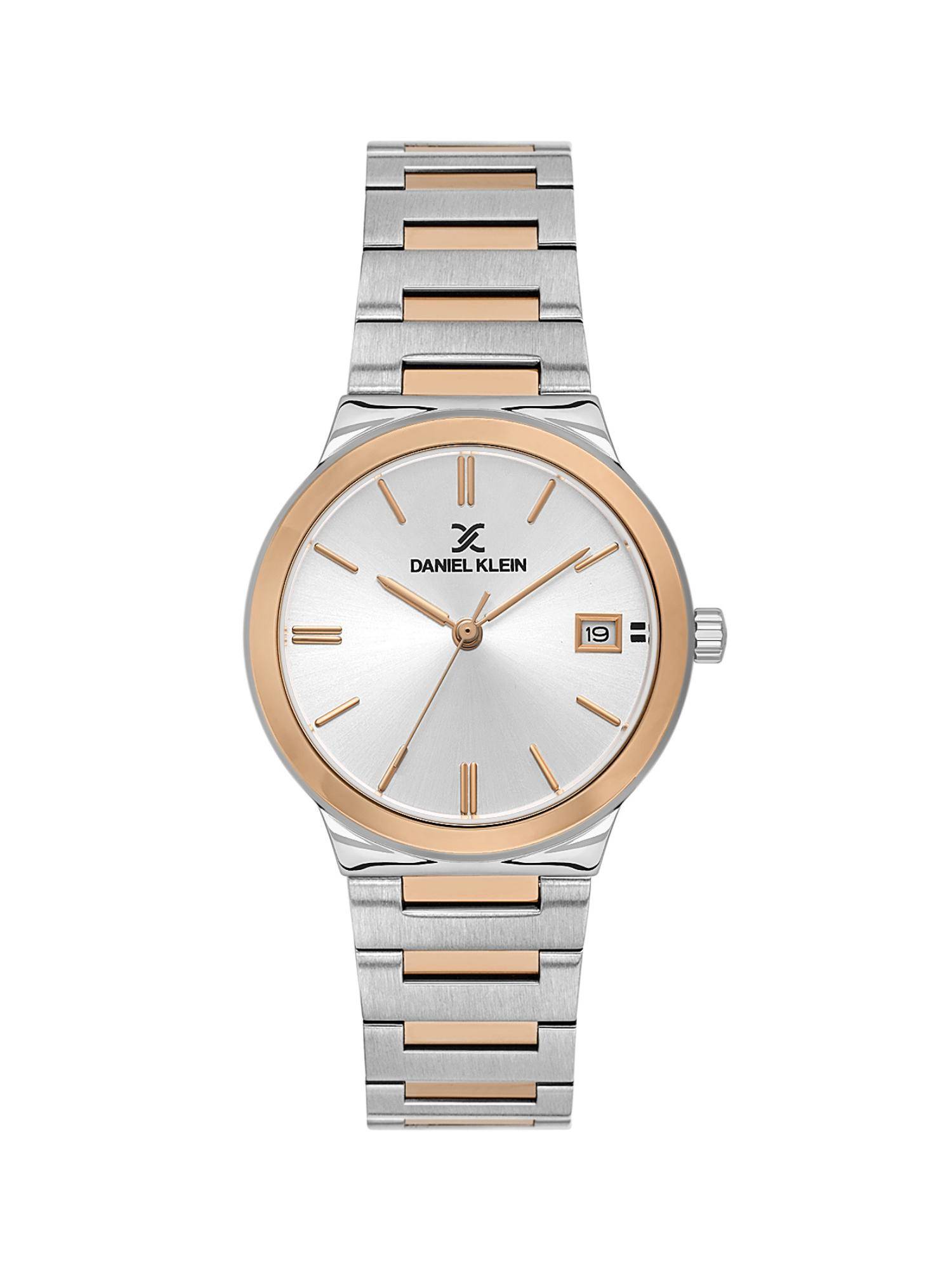 Daniel Klein Women Sleek & Stylish Premium Design Silver Dial Analog Watch - DK.1.14110-6 (M)