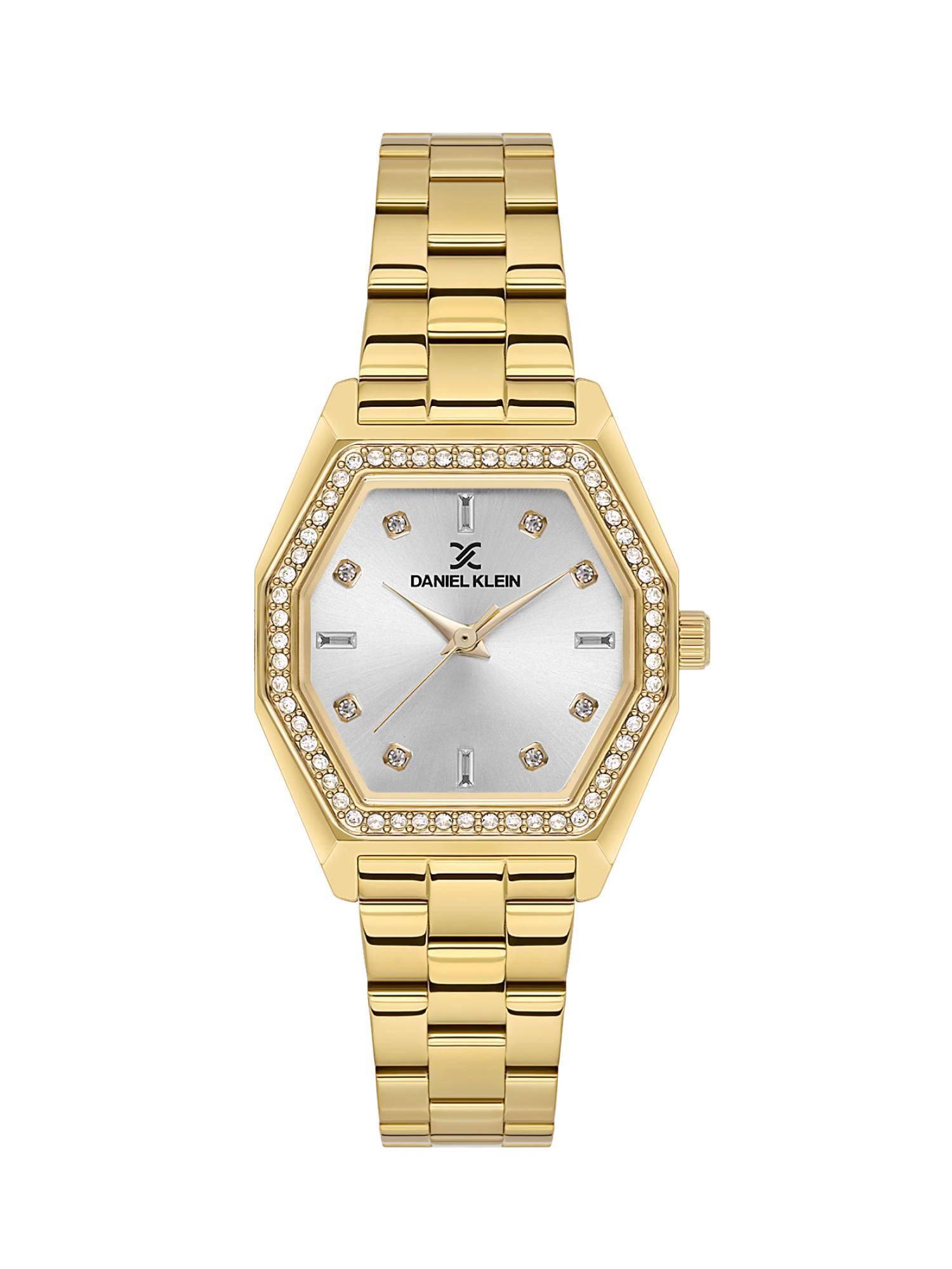 Daniel Klein Women Sleek & Stylish Premium Design Silver Dial Analog Watch - DK.1.14113-2 (M)