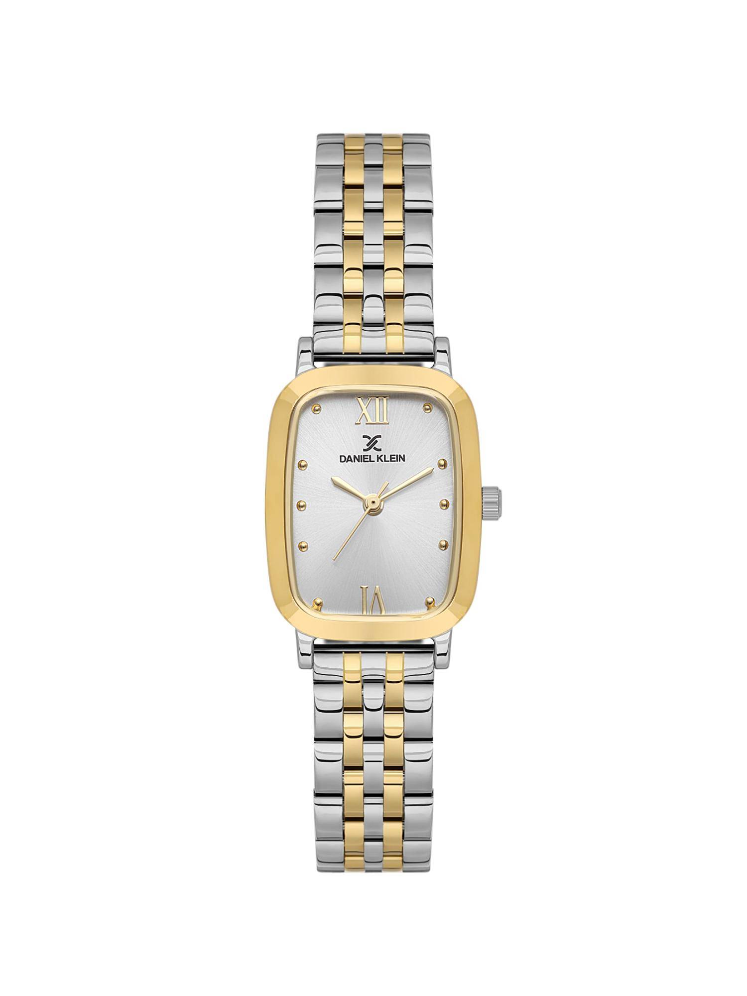 Daniel Klein Women Sleek & Stylish Premium Design Silver Dial Analog Watch - DK.1.14127-4 (M)