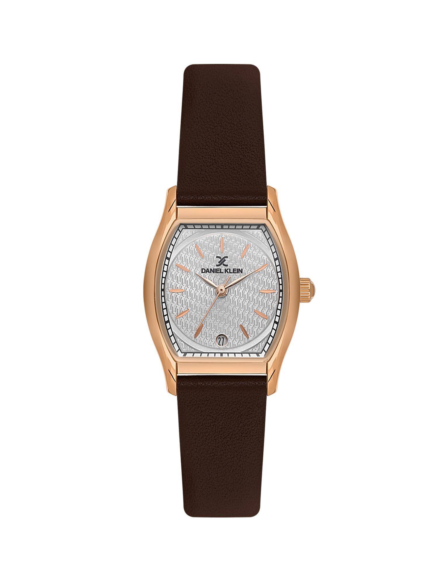 Daniel Klein Women Sleek & Stylish Premium Design Silver Dial Analog Watch - DK.1.14152-5 (M)