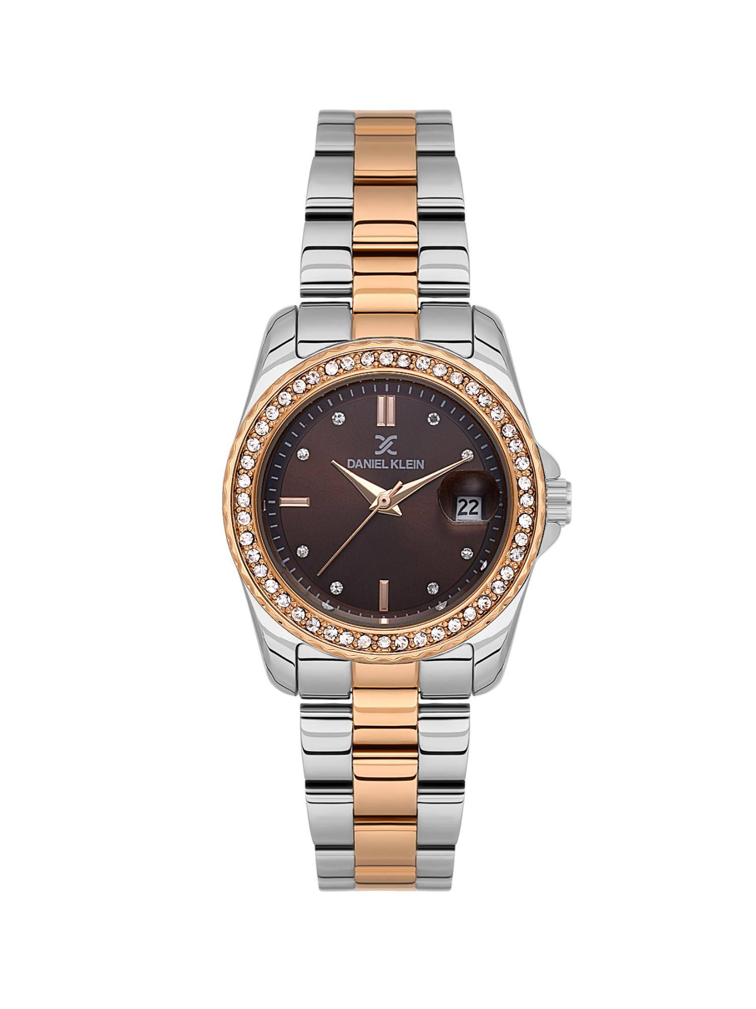Daniel Klein Women Sleek & Stylish Premium Design Brown Dial Analog Watch - DK.6.14134-6 (M)