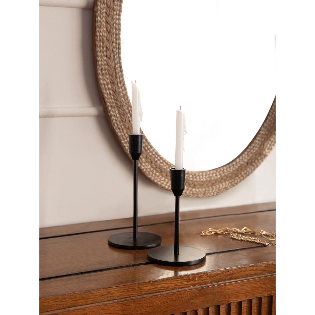 Twig & Twine Auric Taper Candle Holder (Pack of 2)