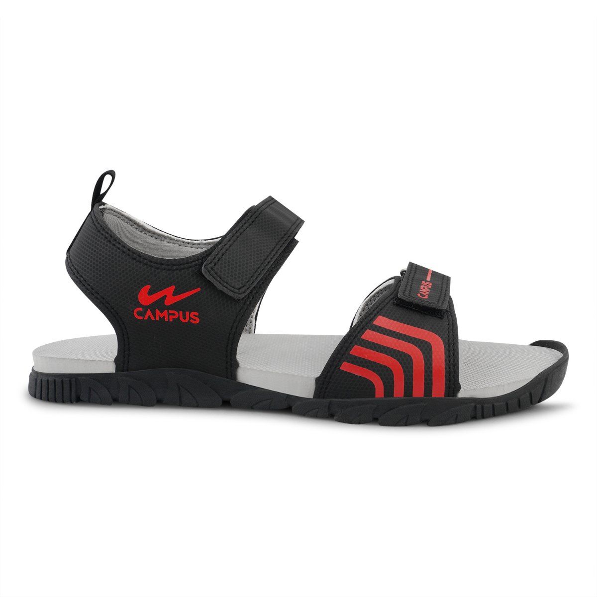 Buy Campus Gc 22121 Black Men Sandals Online