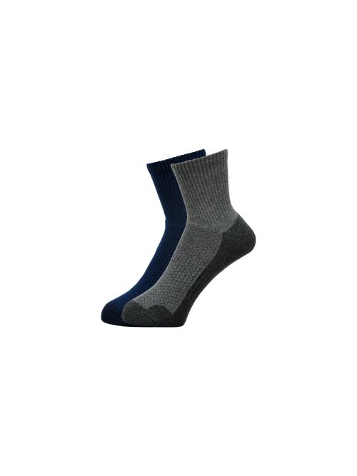 Buy Balenzia Men Cushioned High Ankle Sports Socks Multi-Color