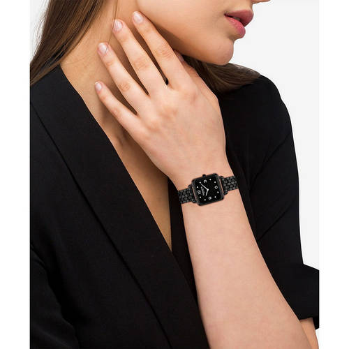 Coach Black Square Dial Women\'s Bracelet Watch Coach Square Shape Black Dial Ladies Watch - 14504496  main image 3