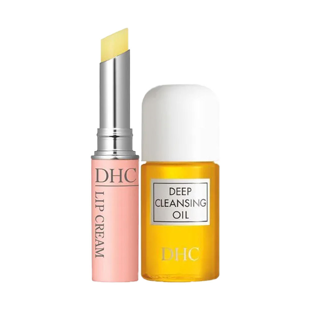 DHC Beauty Cleanser + Lip Protection Bestseller Duo For All Skin Types