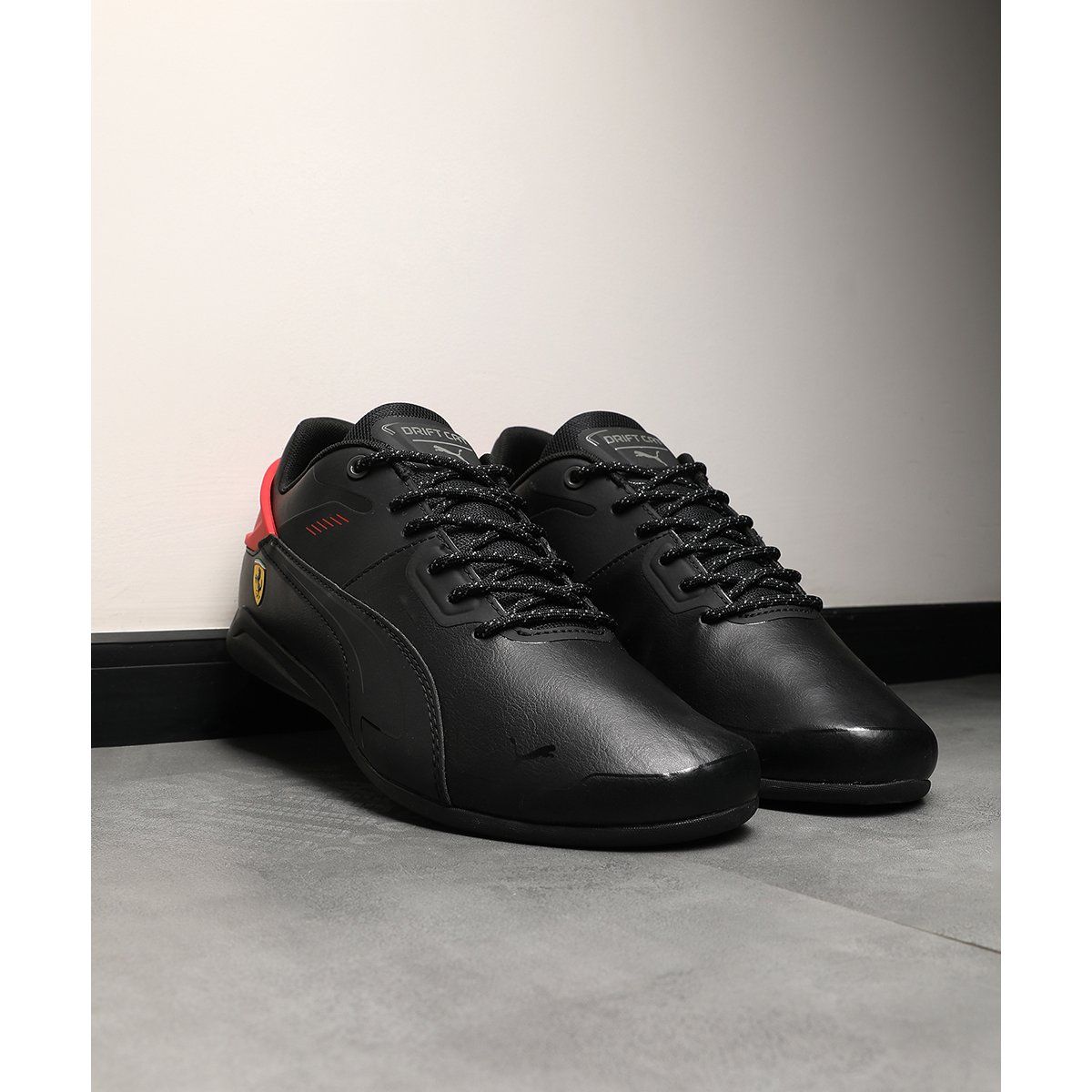 Puma black hot sale casual shoes