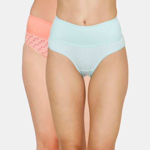 Buy Zivame (Pack of 2) Tummy Tucker Hipster Low Rise Anti