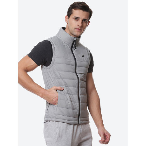 Buy Asics Lightweight Down Vest Grey Men Gym Training Jackets Online