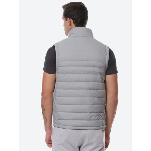 Asics Lightweight Down Vest Grey Men Gym Training Jackets