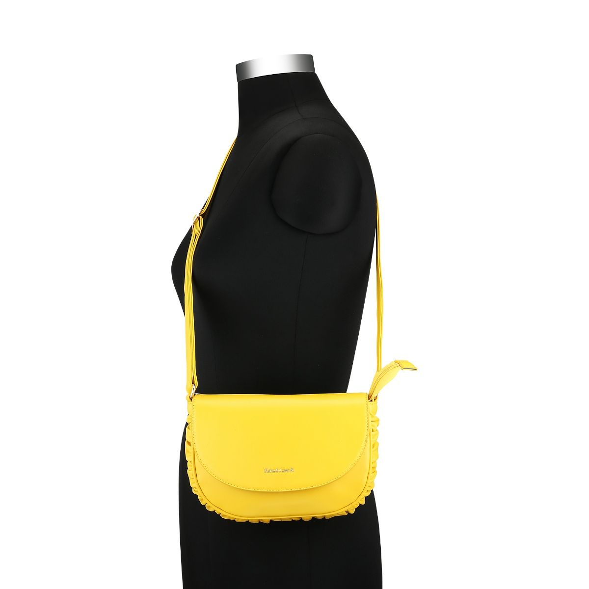 Buy Fastrack Sunny Yellow Cross Body Bag for Women Online