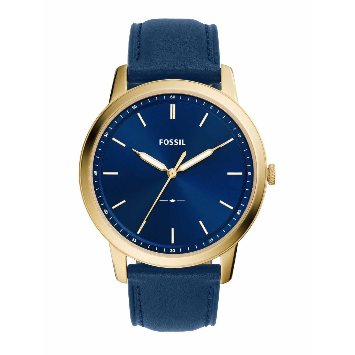 Fossil The Minimalist 3h Analog Gold Dial Men's Watch-FS5463 : Fossil:  Amazon.in: Fashion