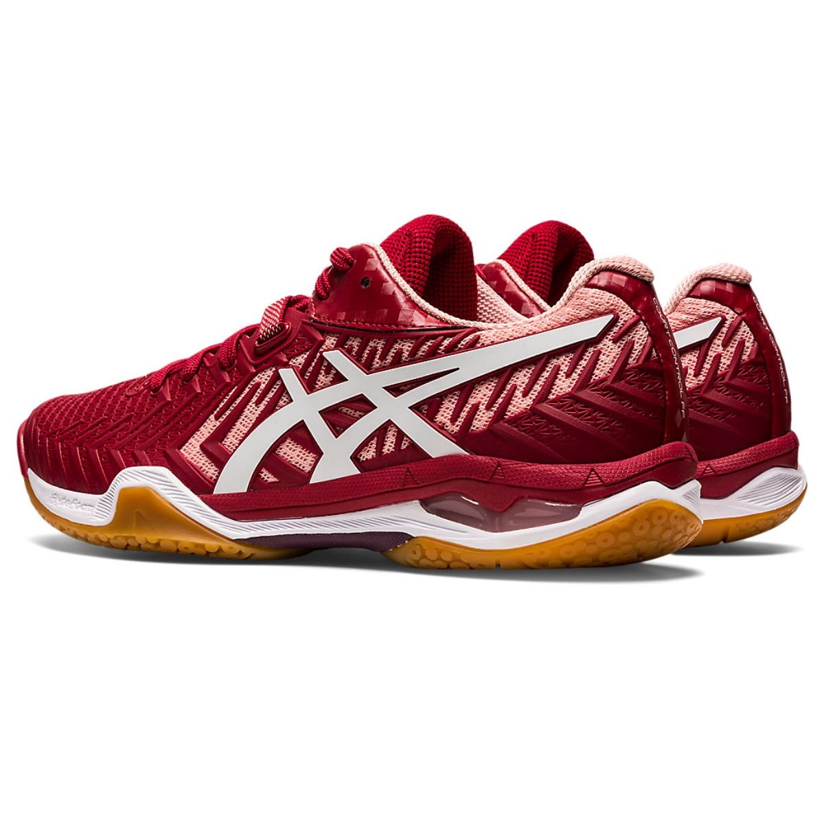Asics Court Control FF 2 Maroon Womens Sports Shoes (UK 6) Buy Asics