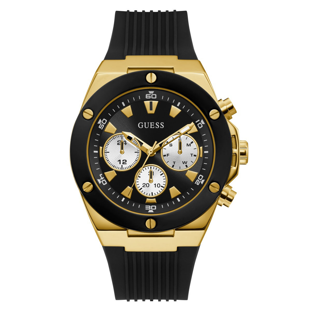 Guess Black Dial Men Watch - GW0057G1