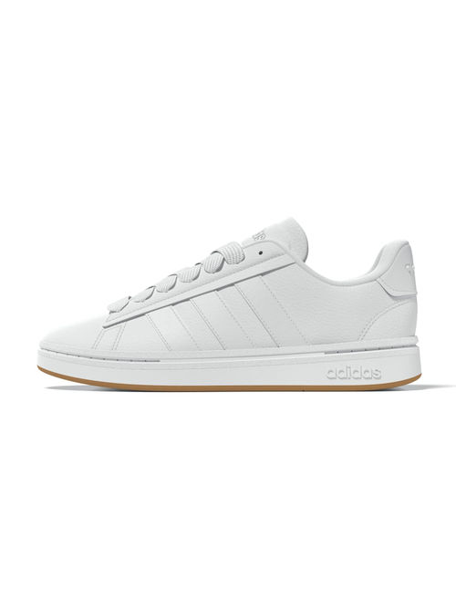 adidas gazelle silver green womens MENS ADIDAS GRAND COURT 2.0 SNEAKER - CLOUD WHITE/CORE BLACK main image 1