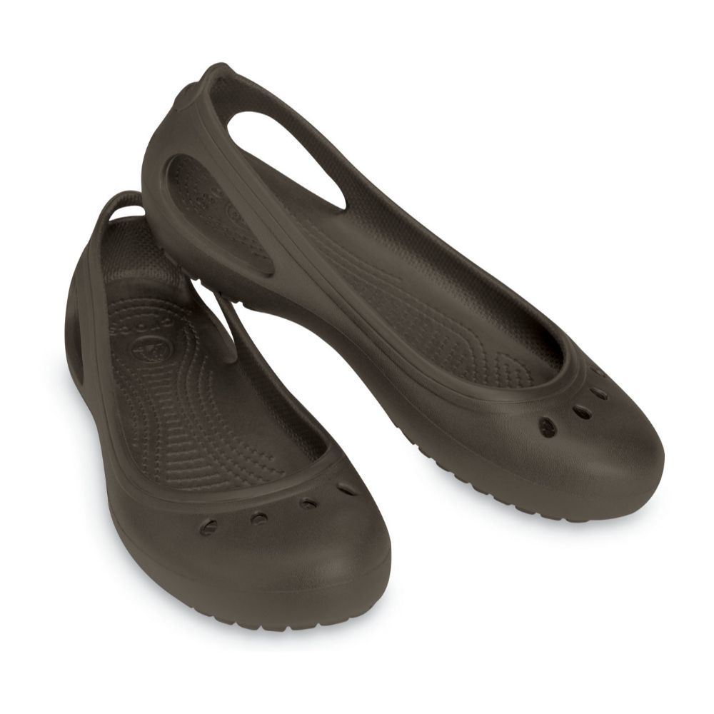 Buy Crocs Kadee Brown Women Flat Online