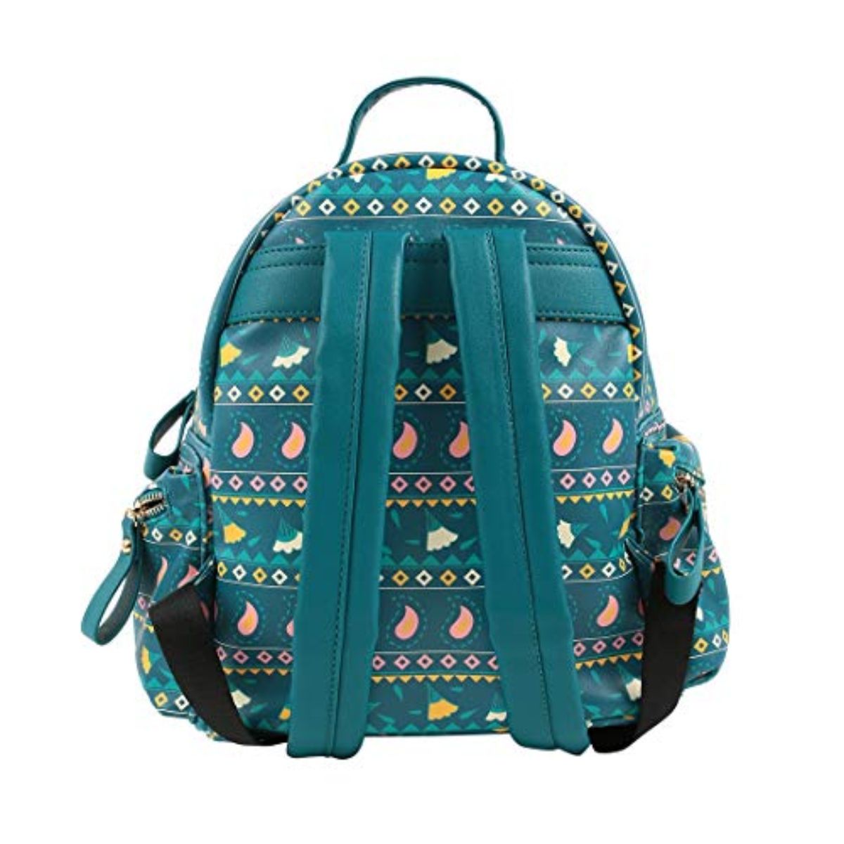 Chumbak Aztec Paisleys Printed Backpack Green Buy Chumbak Aztec