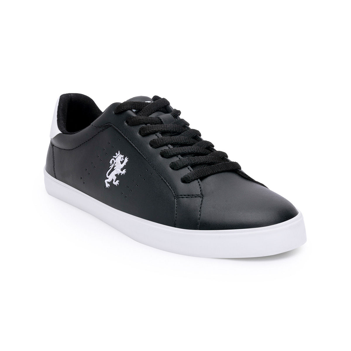 Women Solid Black Sneakers Shoes (UK 