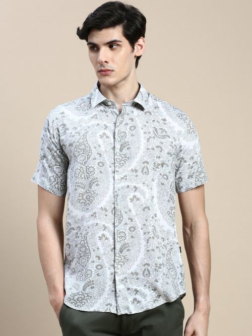 slim fit dress slacks Poplin White Dress Shirt Pocket / Custom Buttons main image 0
