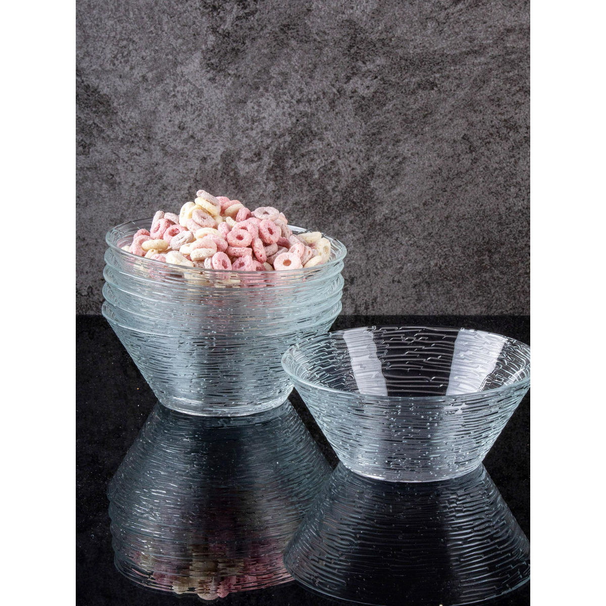 Goodhomes Glass Large Bowl (Set of 6) Buy Goodhomes Glass Large Bowl (Set of 6) Online at Best