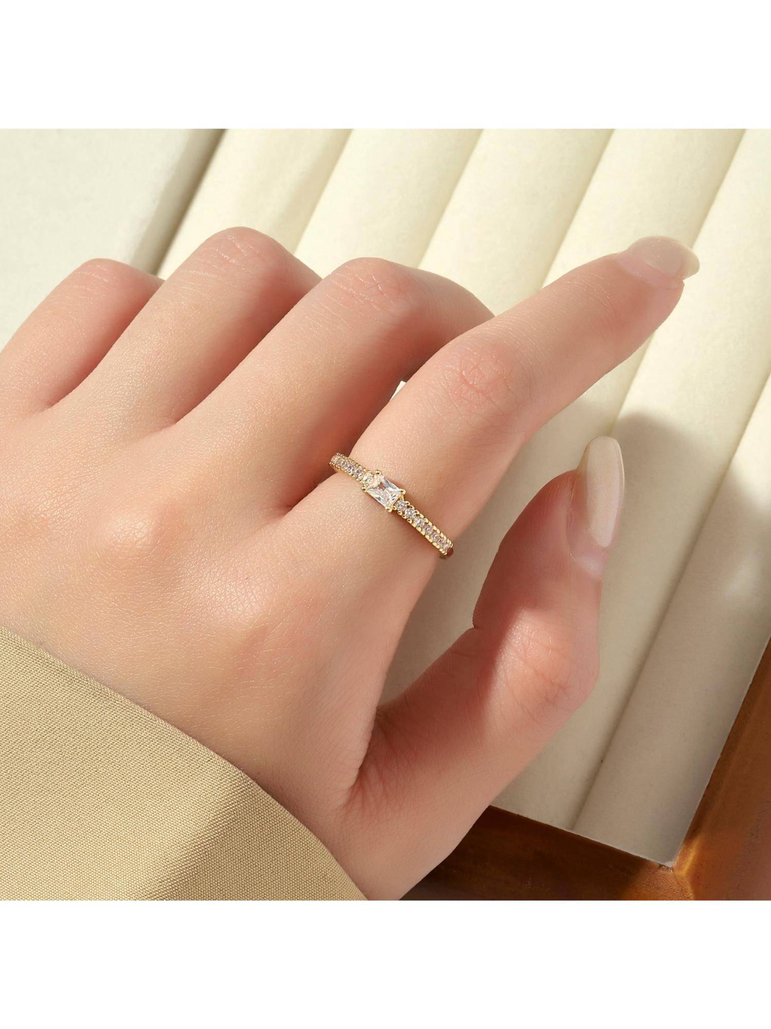 Salty White Skies Love Ring