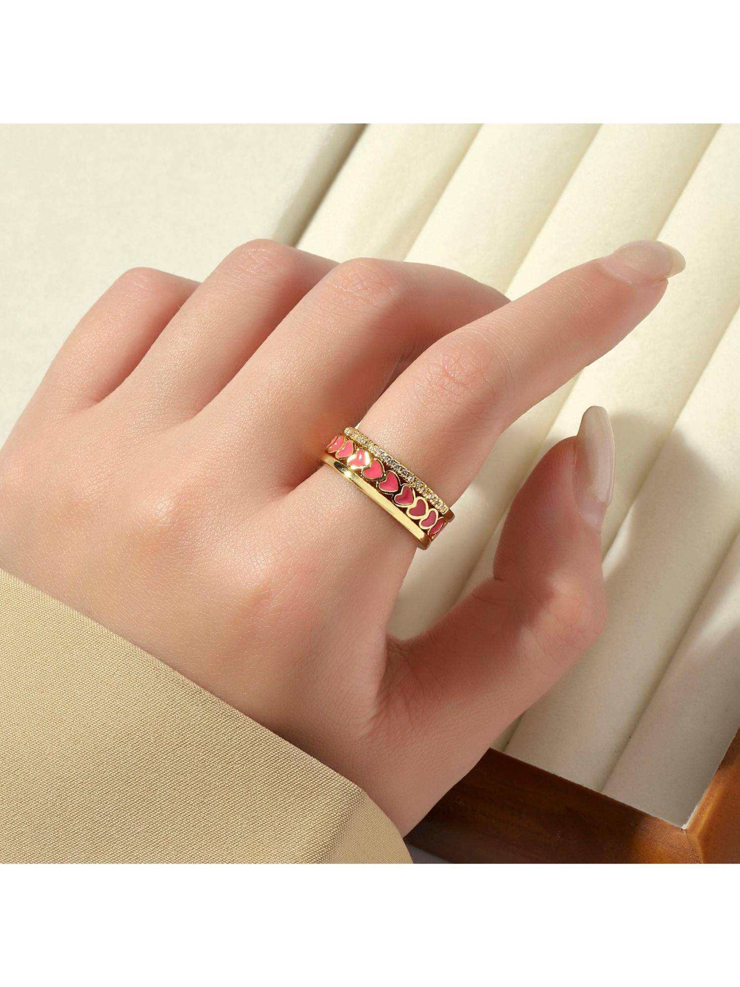 Salty Rani Pink Tint Tango Ring