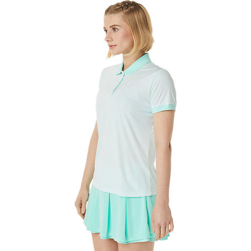 Buy Asics Court Polo Green Womens T-shirts Online