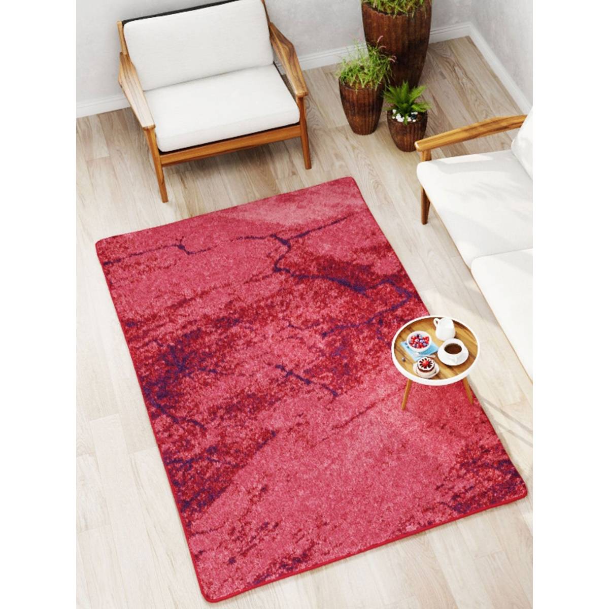 BIANCA Matuzi 4 X 6 Ft Area Rug Pink R