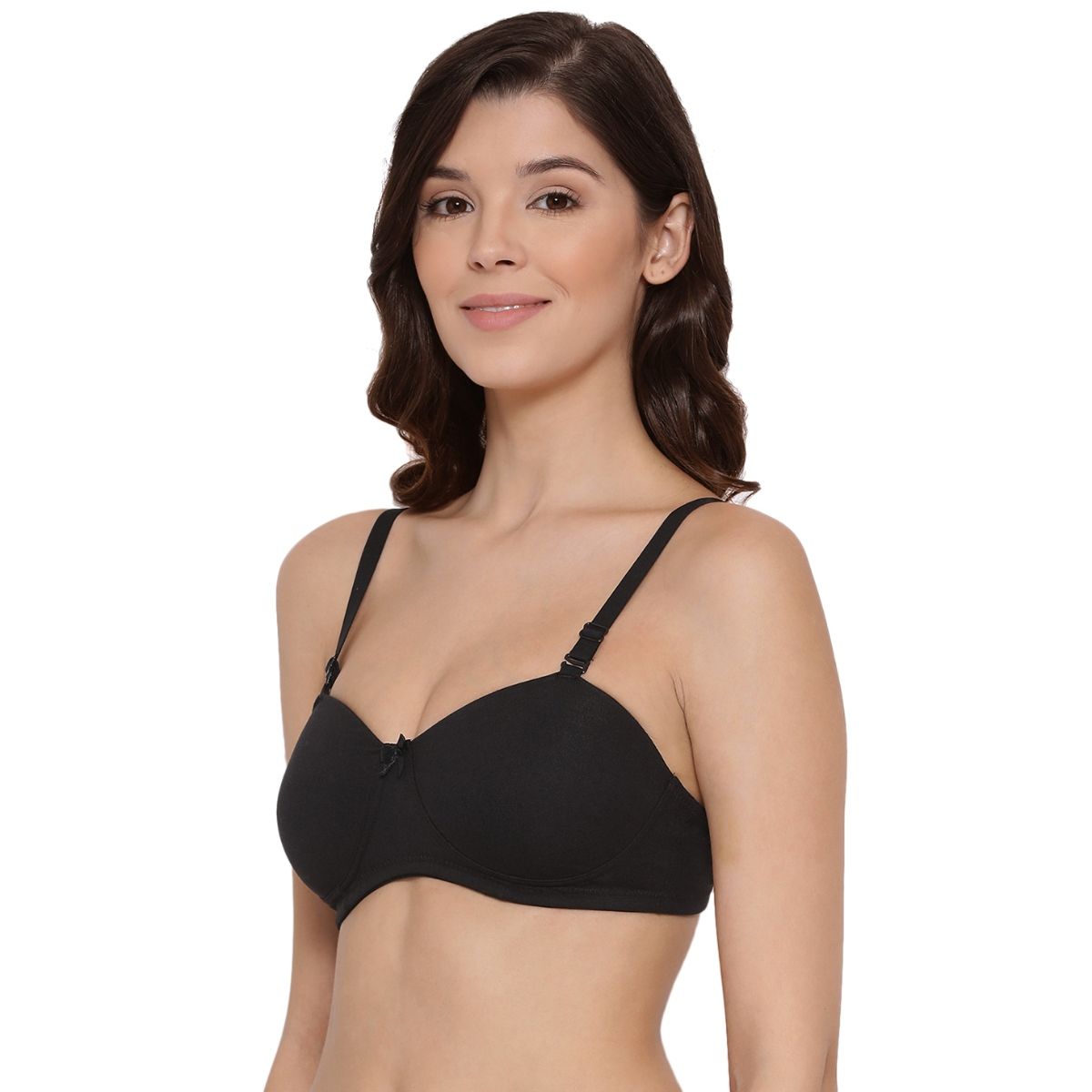 Lux Lyra 522 Black Cotton Maria Padded Bras Buy Lux Lyra 522 Black