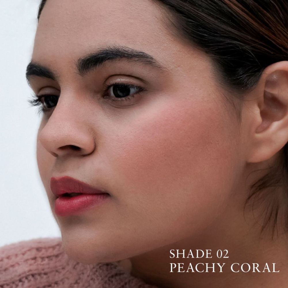 Just Herbs Enriched Lip and Cheek Tint 02 Peachy Coral Buy Just