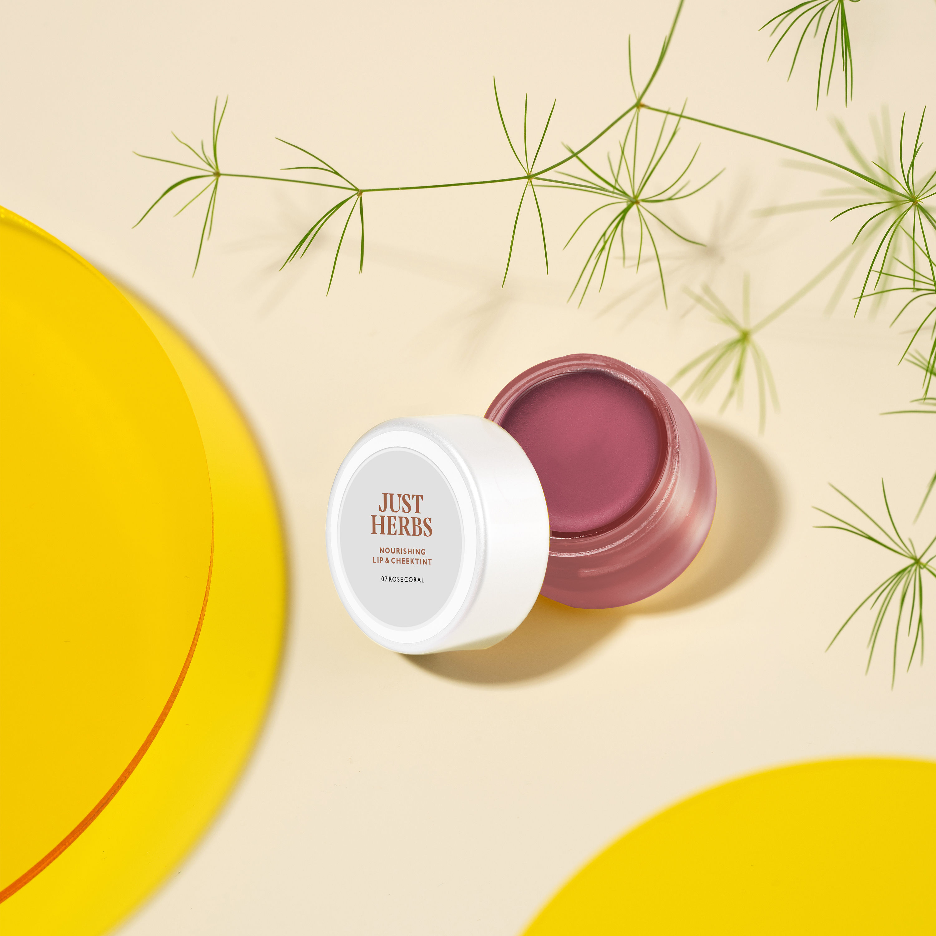 Just Herbs Lip & Cheek Tint and Blush for Eyelids, Cheeks & Lips Buy