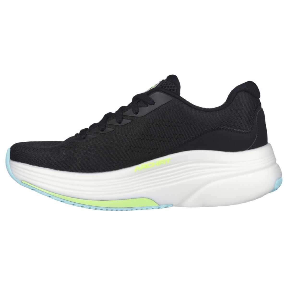 Buy SKECHERS GO WALK DISTANCE WALKER Black Walking Shoes Online