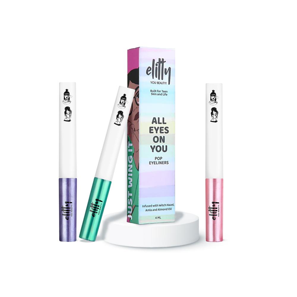 Elitty Show Me Shimmer - Pop Colored Eyeliner Combo