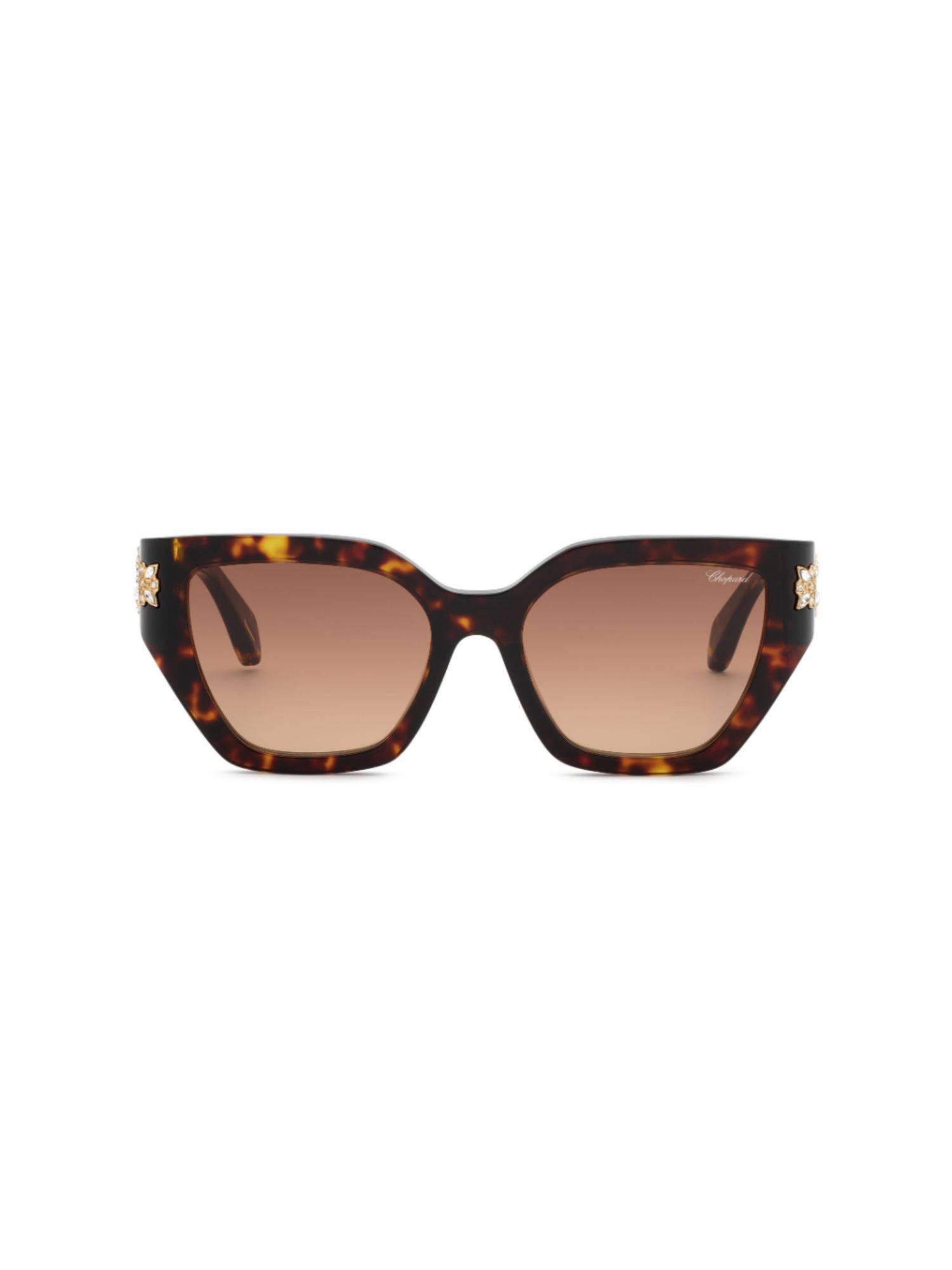 Chopard Brown 100% UV protected sunglasses for Women (SCH418S54909SG) (54)